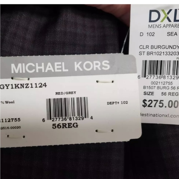 Michael Kors 100% Wool Blazer Men's Size 56R - Picture 2 of 4